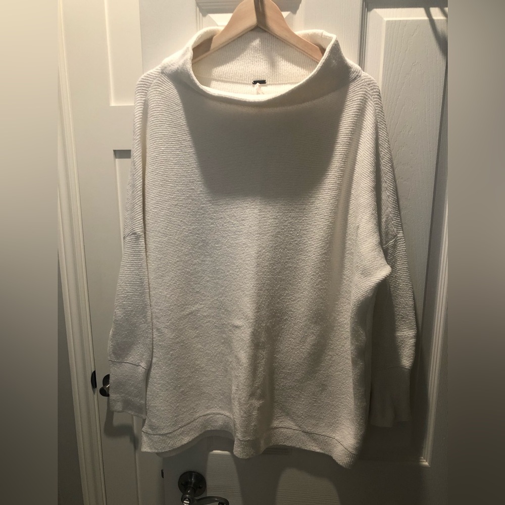 Free People Slouchy Ottoman Tunic | Ecru
